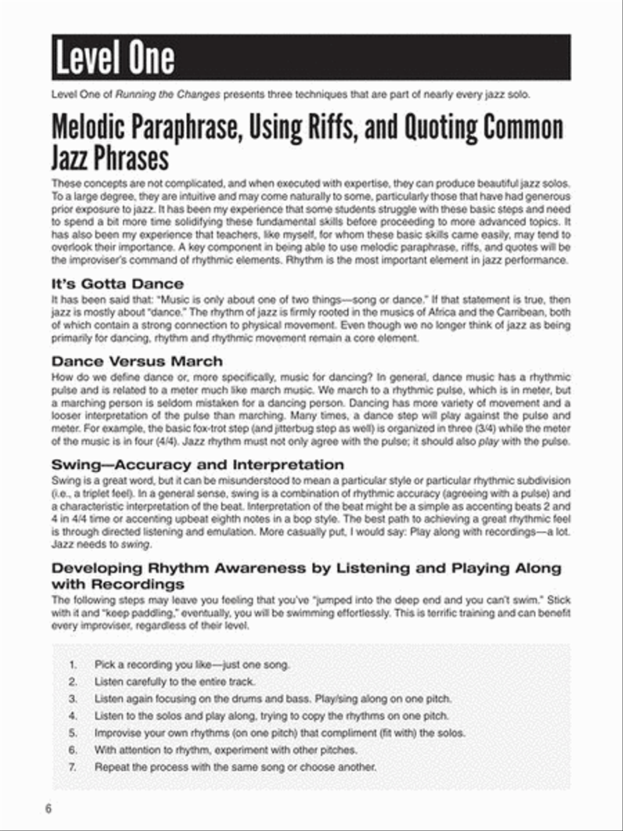 Running the Changes Piano, Vocal, Guitar scores gallery preview page 7