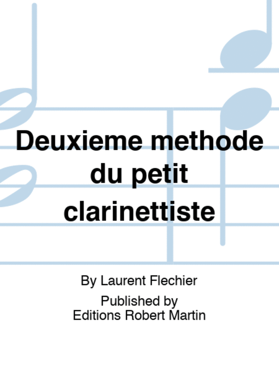 2ème méthode du petit clarinettiste Clarinet Solo scores gallery preview page 1
