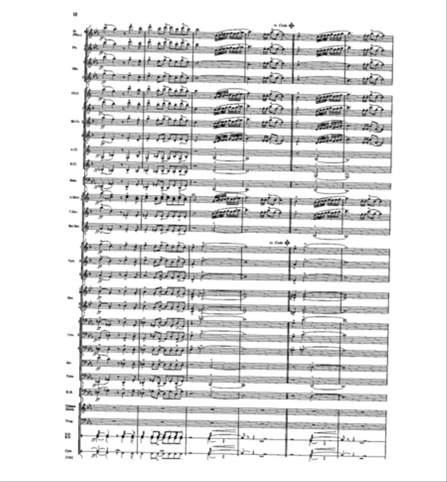 Symphonic Scenario Symphonic Scenario Concert Band scores gallery preview page 11
