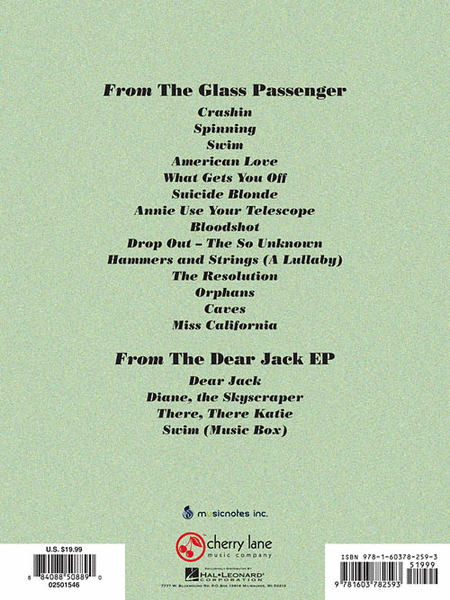 Jack's Mannequin – The Glass Passenger and The Dear Jack EP