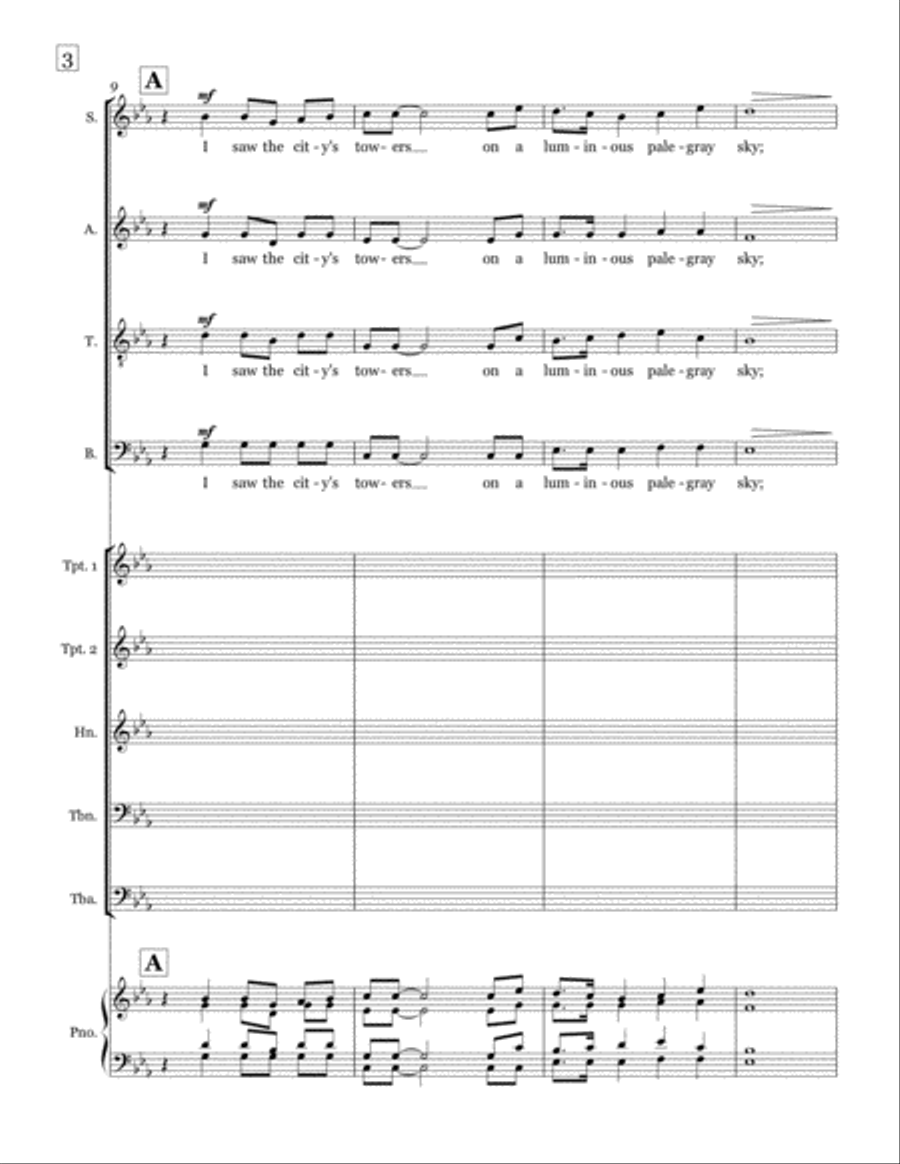 Winter-Solitude 4-Part scores gallery preview page 5