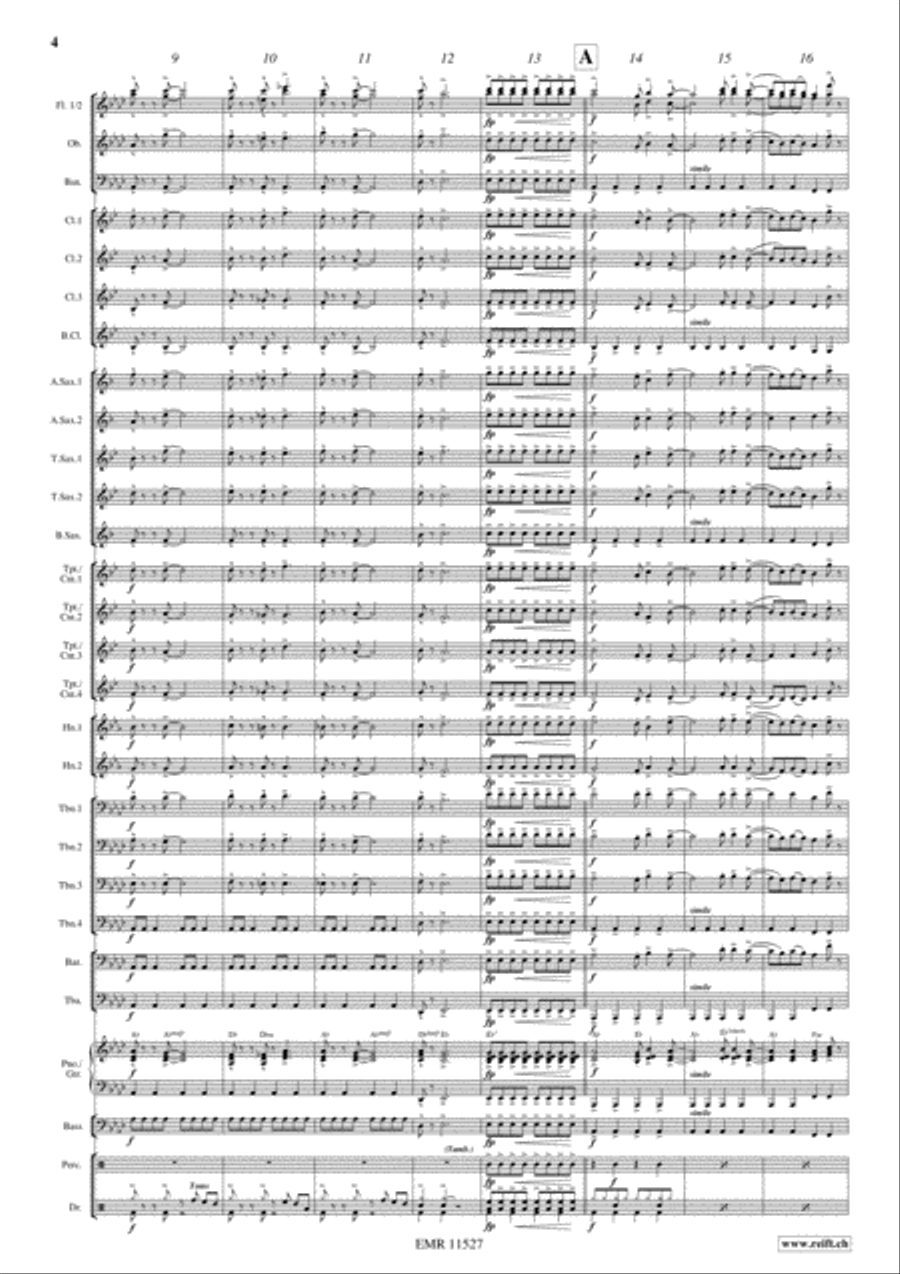 MacGyver Theme Concert Band scores gallery preview page 5