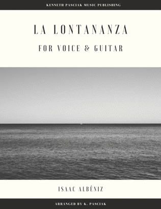 Book cover for La Lontananza (for Voice and Guitar)
