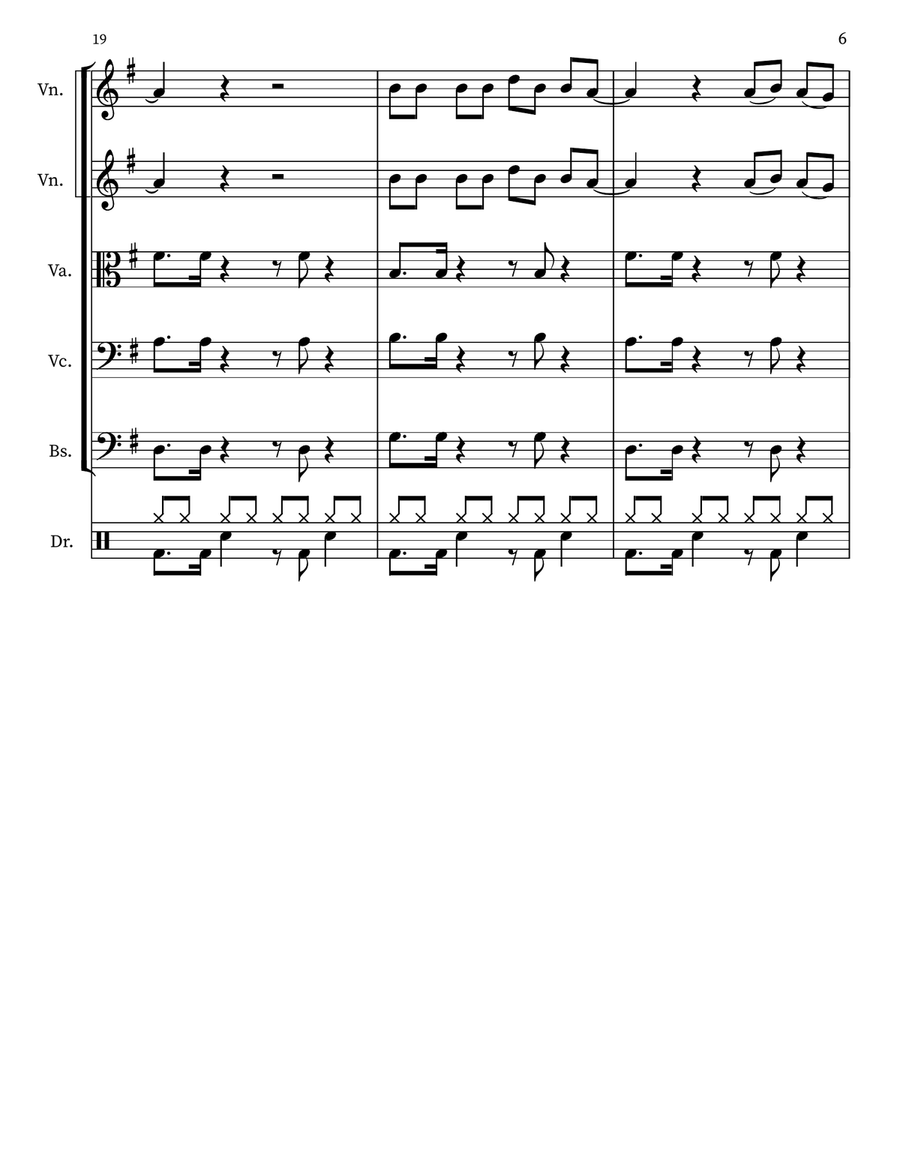 Born To Die Cello scores gallery preview page 6