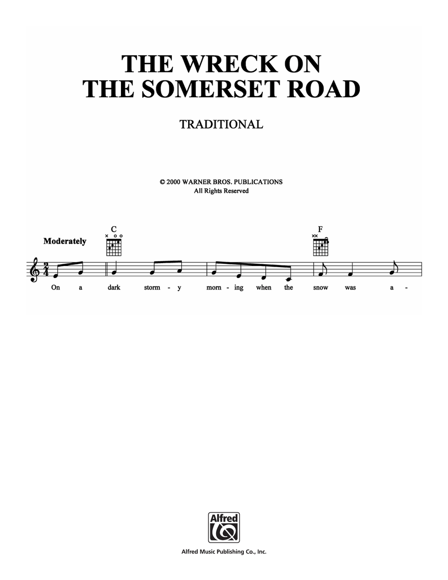 The Wreck on the Somerset Road