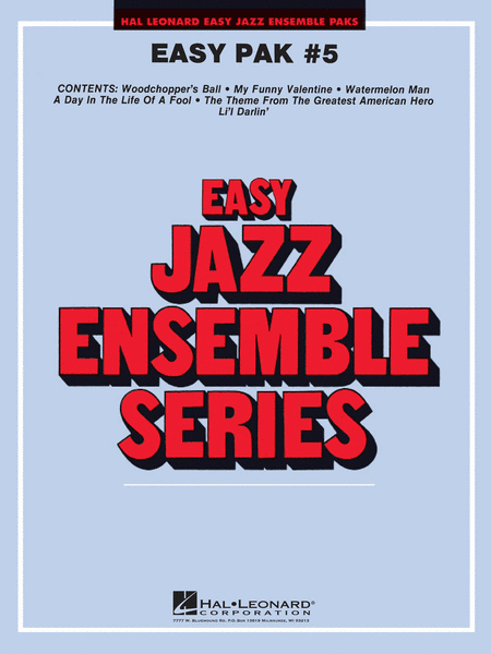 Easy Jazz Ensemble Pak 5 image number null