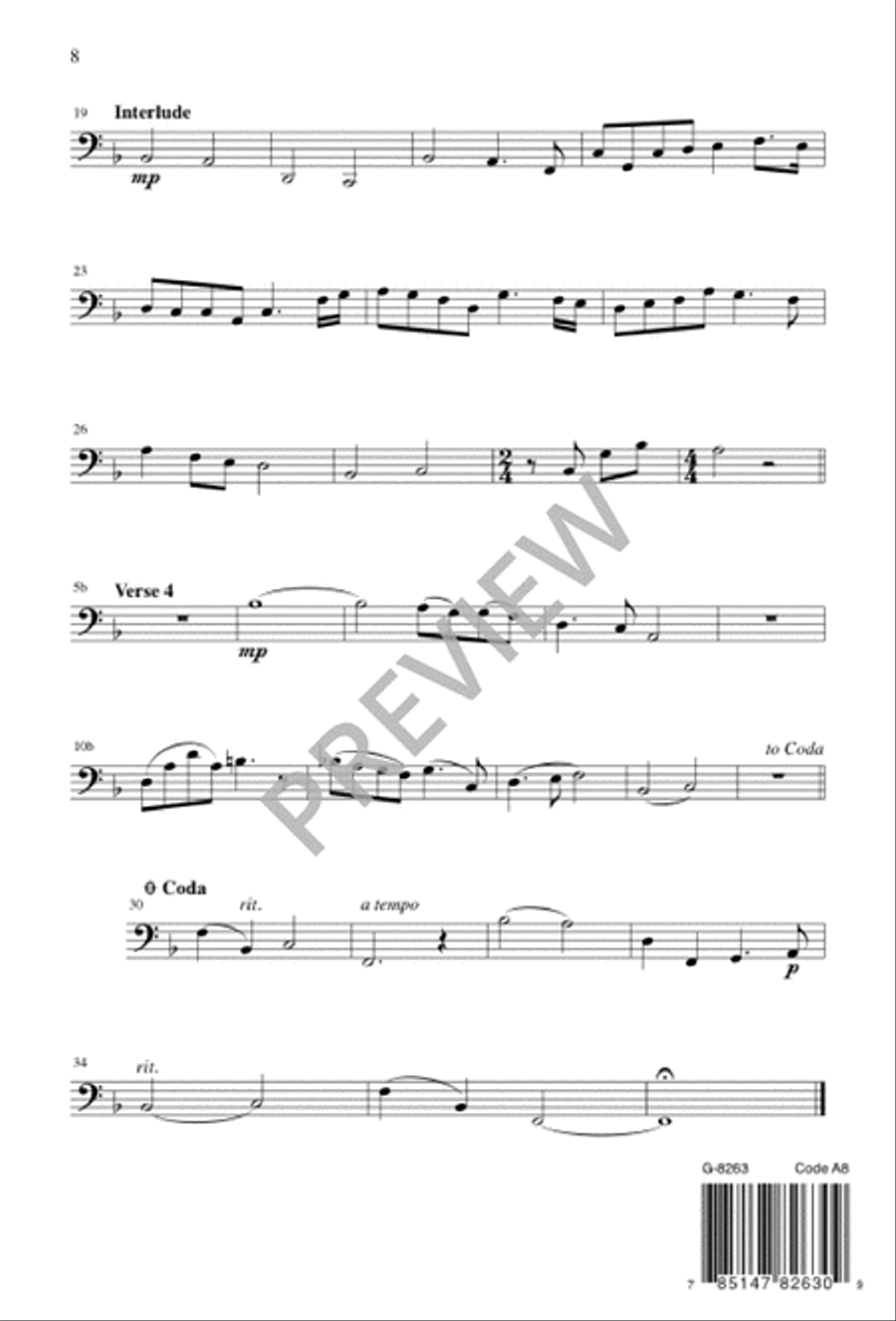 The Other Side of Prayer Unison Choir scores gallery preview page 7