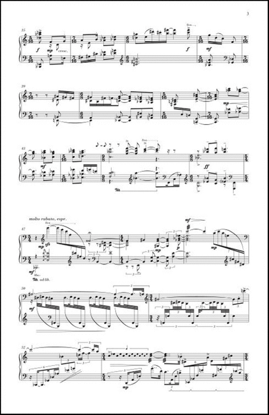 Etude Quasi Cadenza Harpsichord scores gallery preview page 5