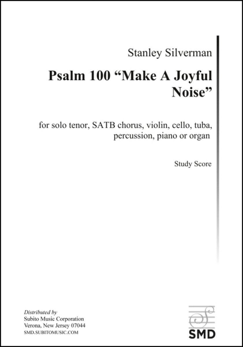 Psalm 100 Make A Joyful Noise