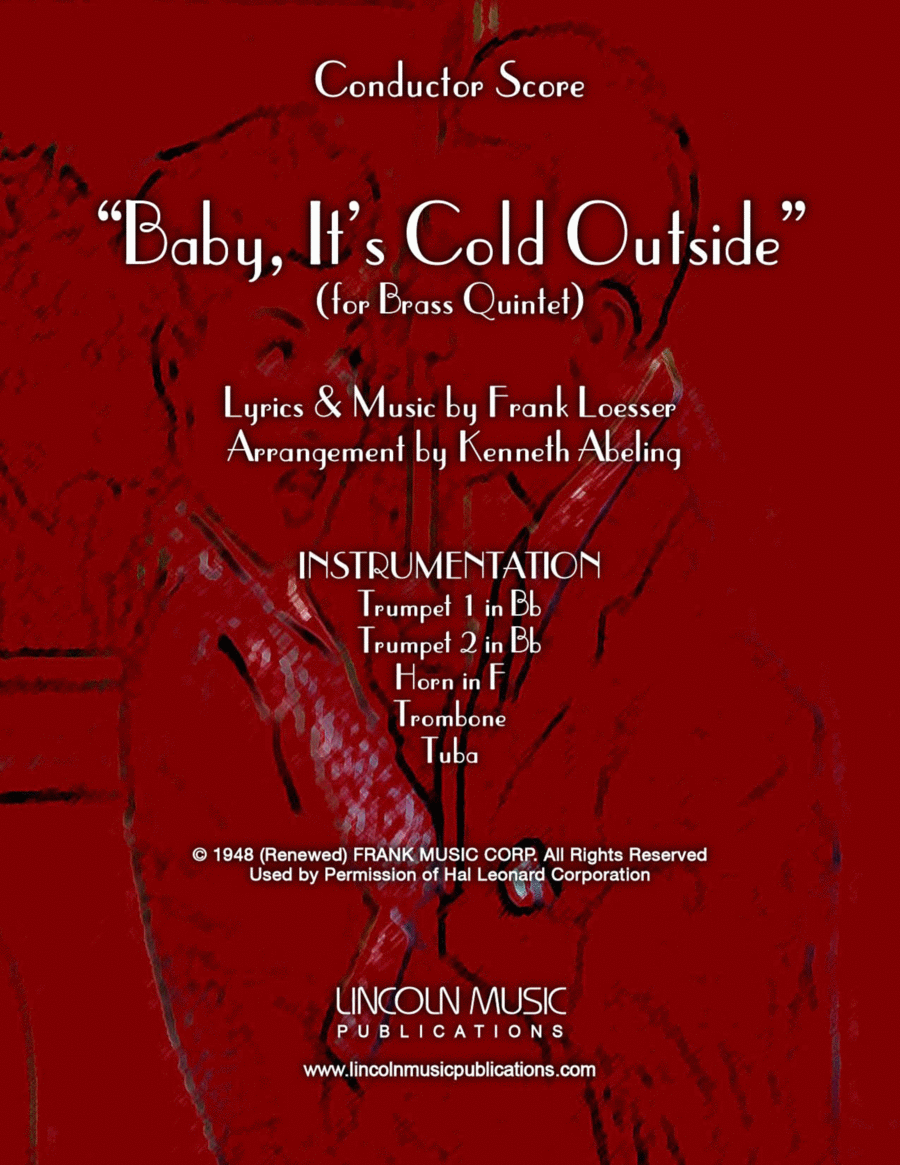 Baby, It's Cold Outside Brass Ensemble scores gallery preview page 1