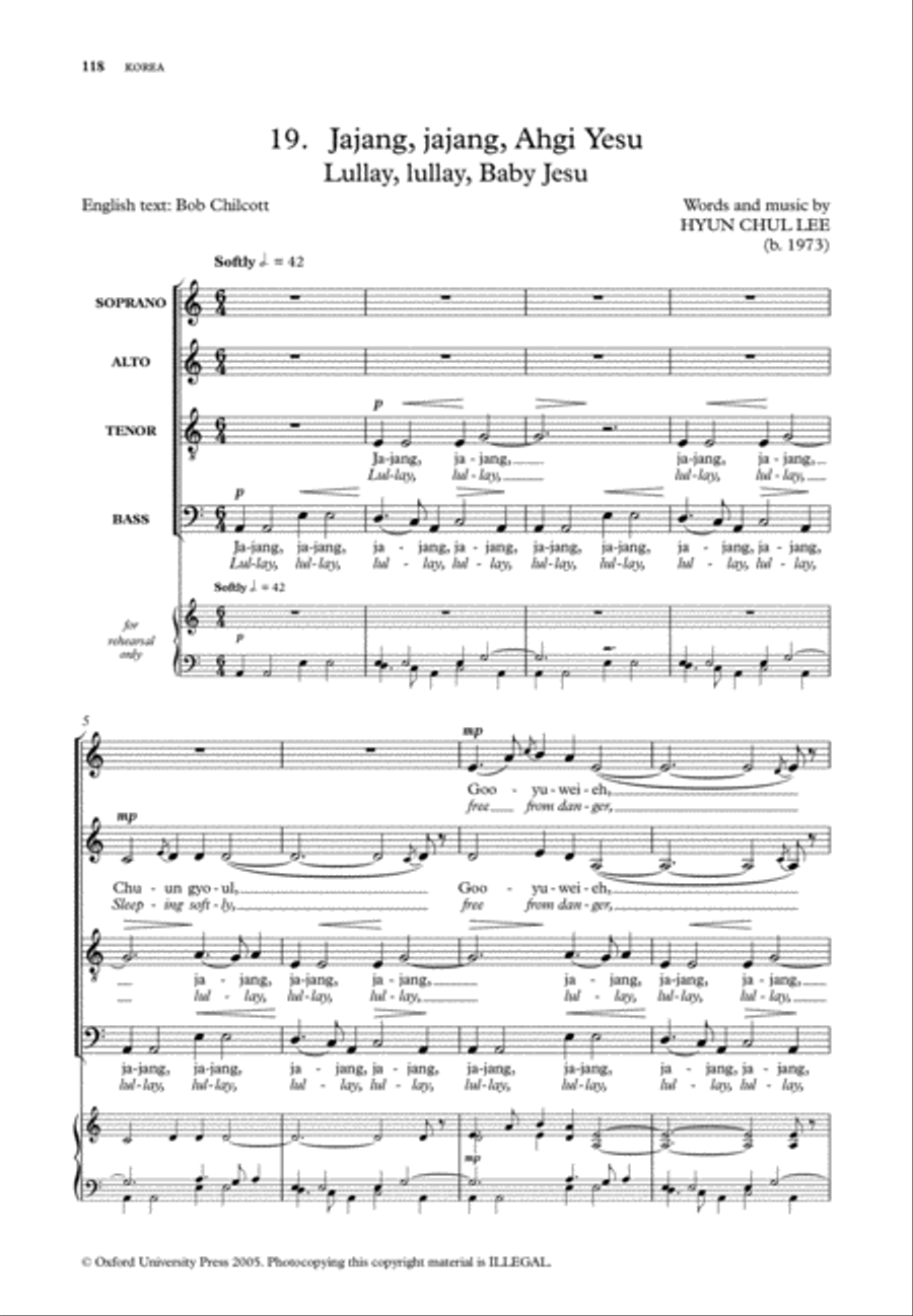 World Carols for Choirs (SATB) image number null