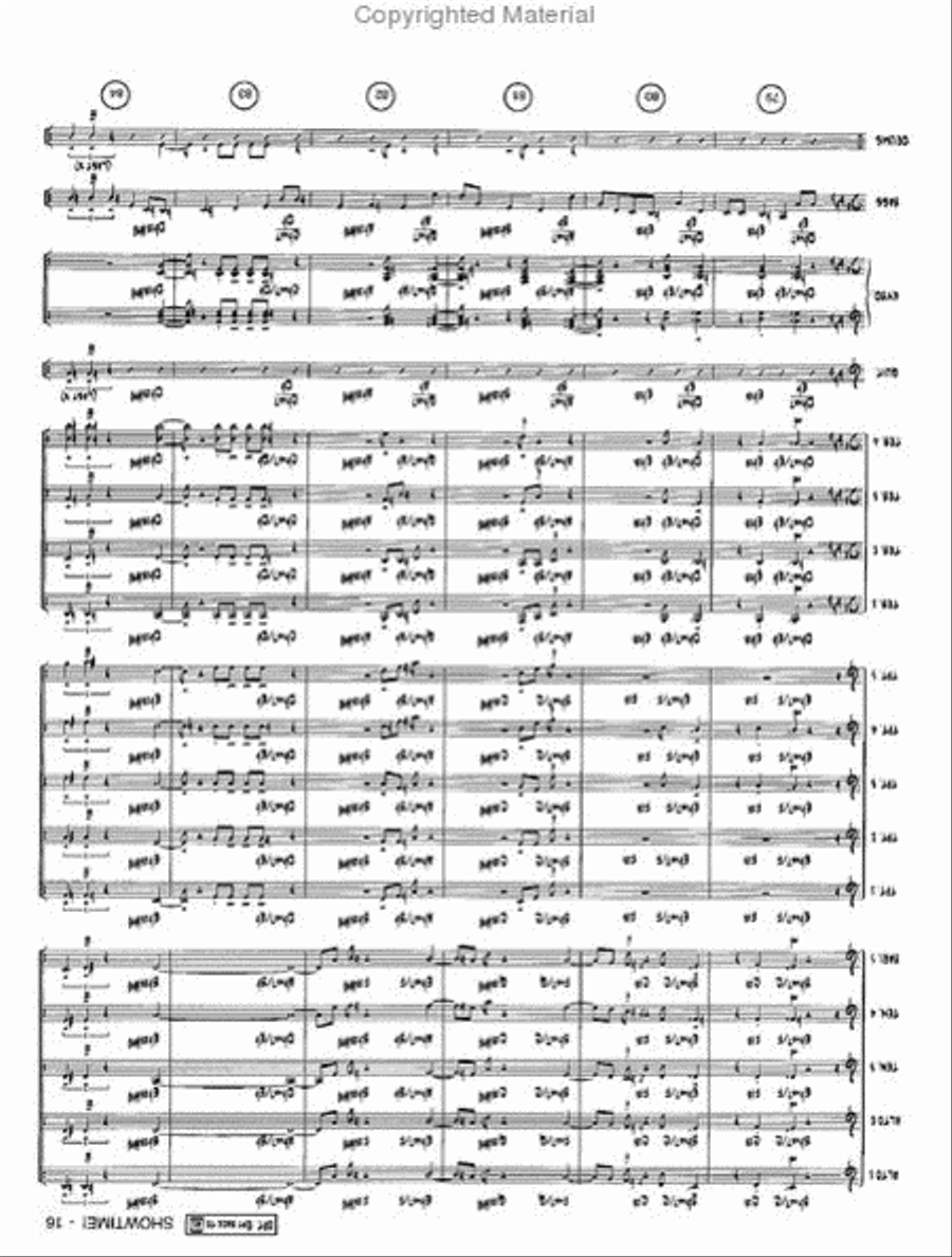 Showtime! Jazz Ensemble scores gallery preview page 15
