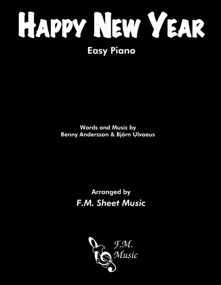 Happy New Year (Easy Piano) image number null