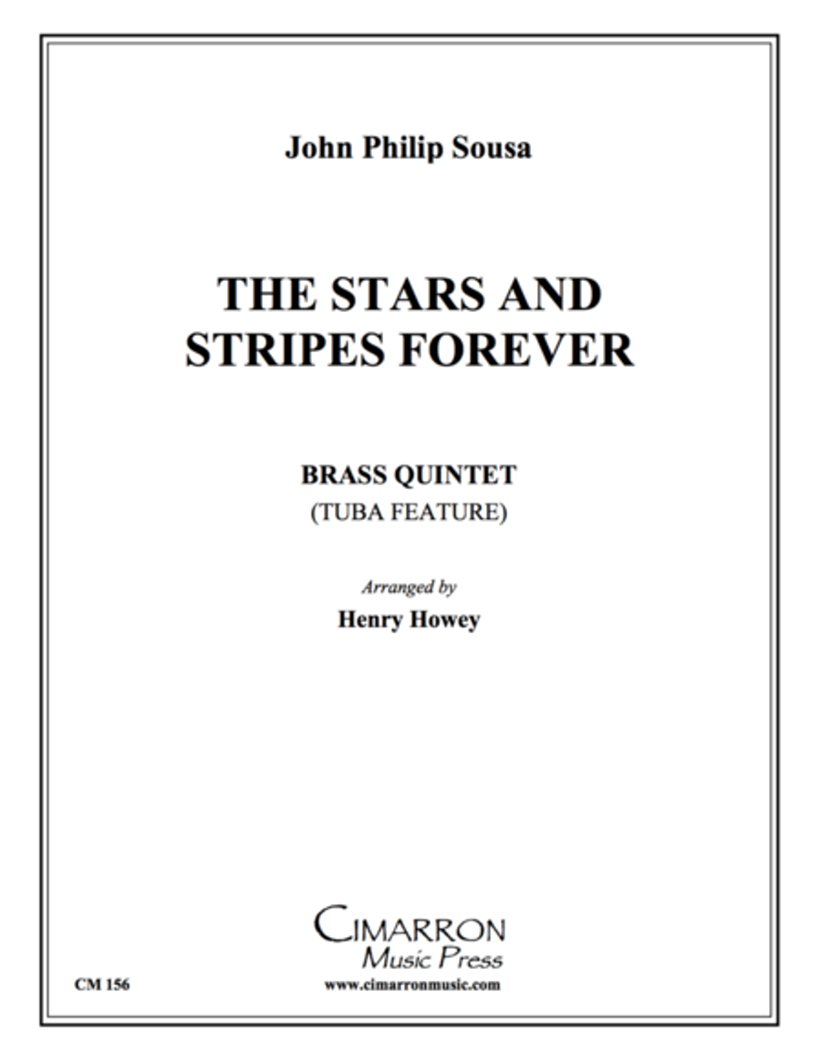 Stars & Stripes Forever Brass Quintet scores gallery preview page 1