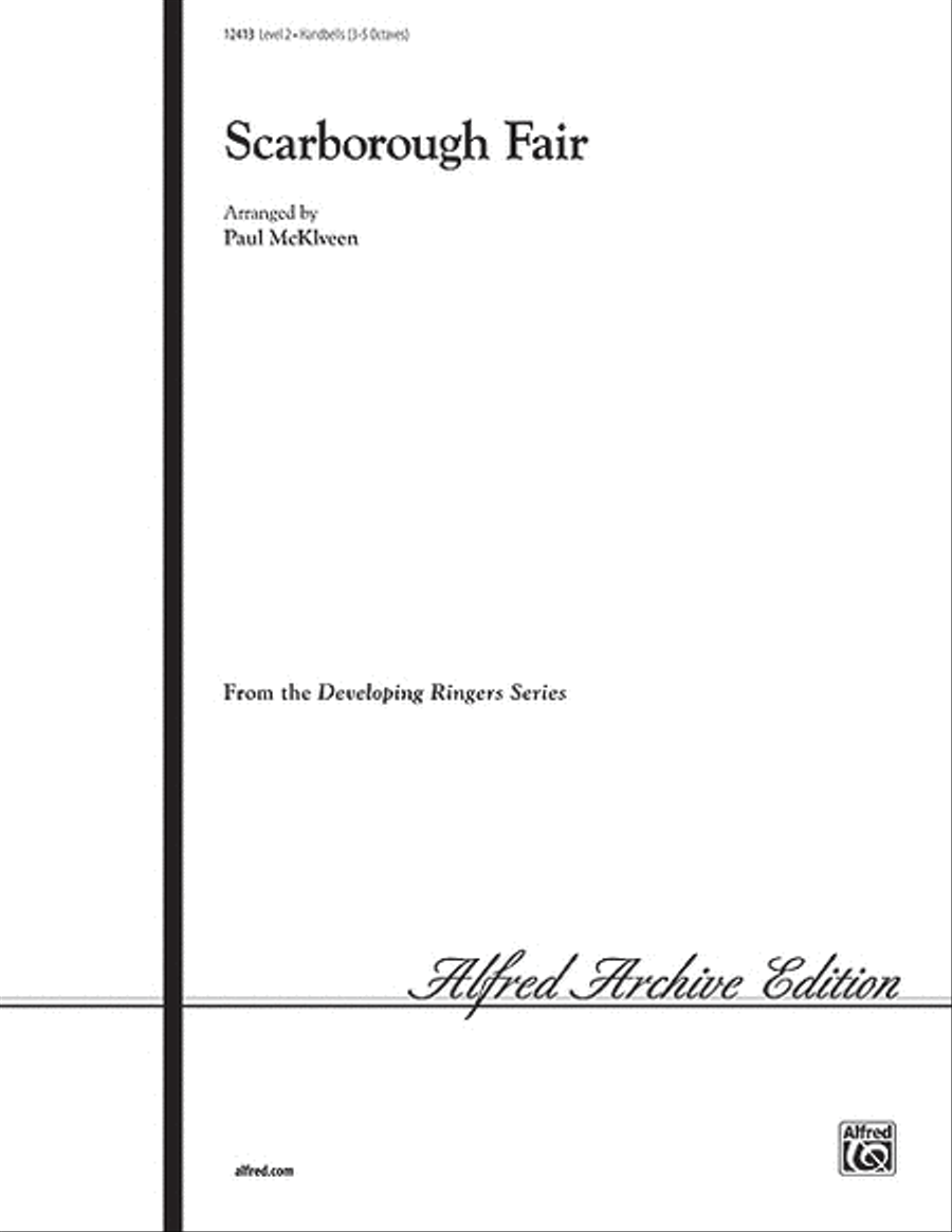 Scarborough Fair Handbell Choir - Sheet Music