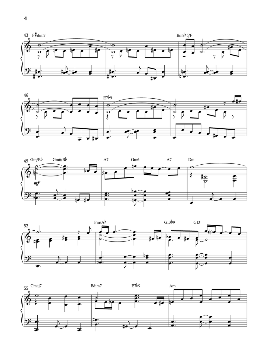 Libertango Piano Solo scores gallery preview page 4