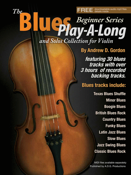 The Blues Play-A-Long and Solos Collection for Violin Beginner Series image number null