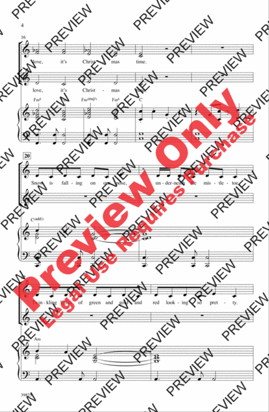 Falala Falala Women's Choir scores gallery preview page 4