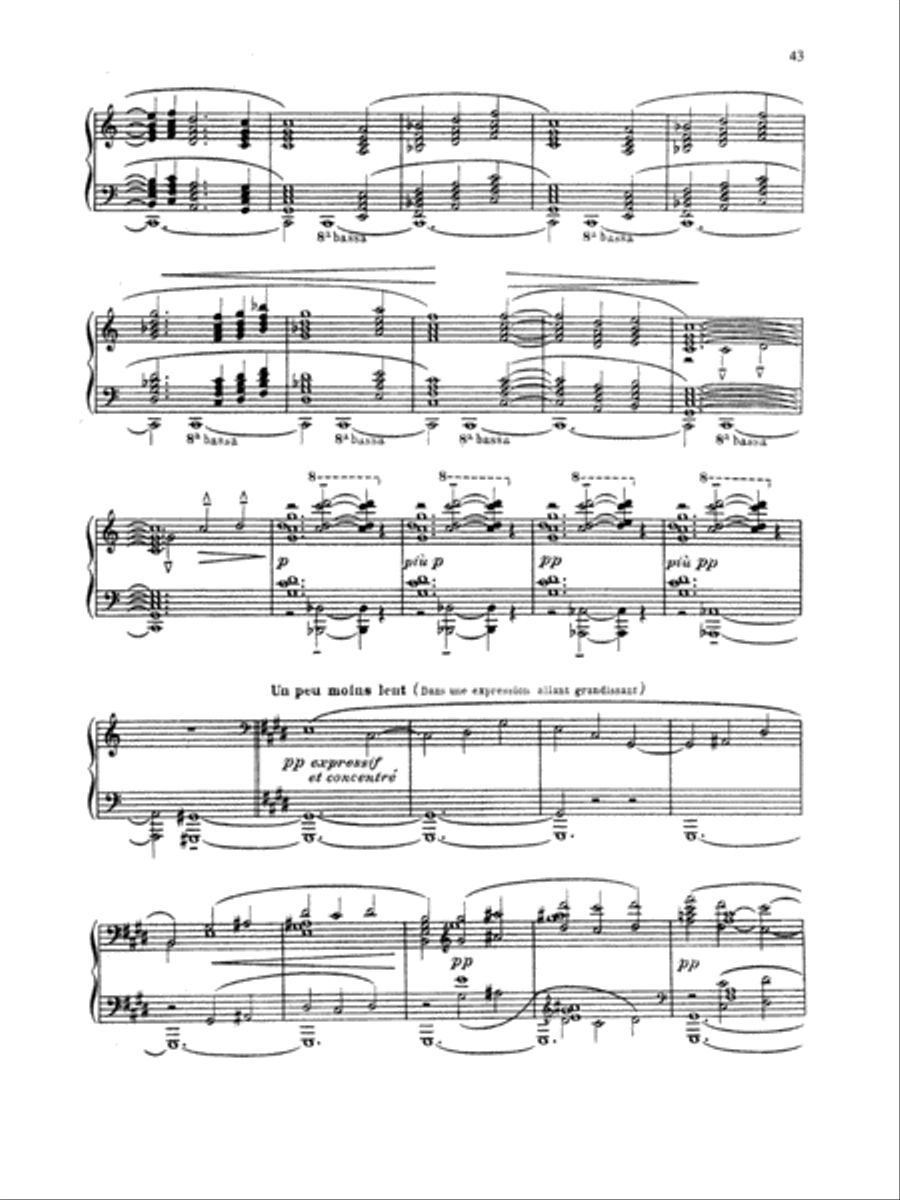 Debussy: Preludes (Volume I) Piano Solo scores gallery preview page 3