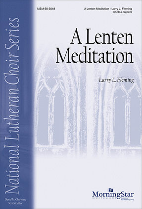 Book cover for A Lenten Meditation (Ah, Holy Jesus)
