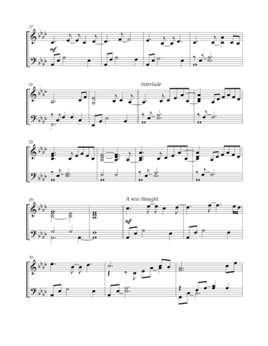 When I Think Of You Piano Solo scores gallery preview page 3