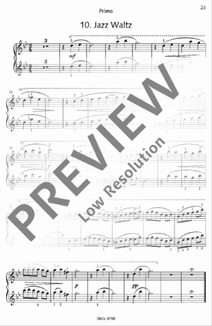 Just for Two Easy Piano scores gallery preview page 21