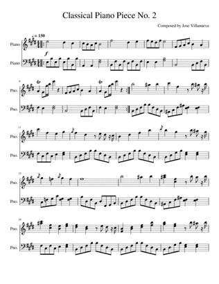Classical Piano Piece No. 2
