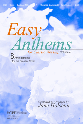Book cover for Easy Anthems, Vol. 4