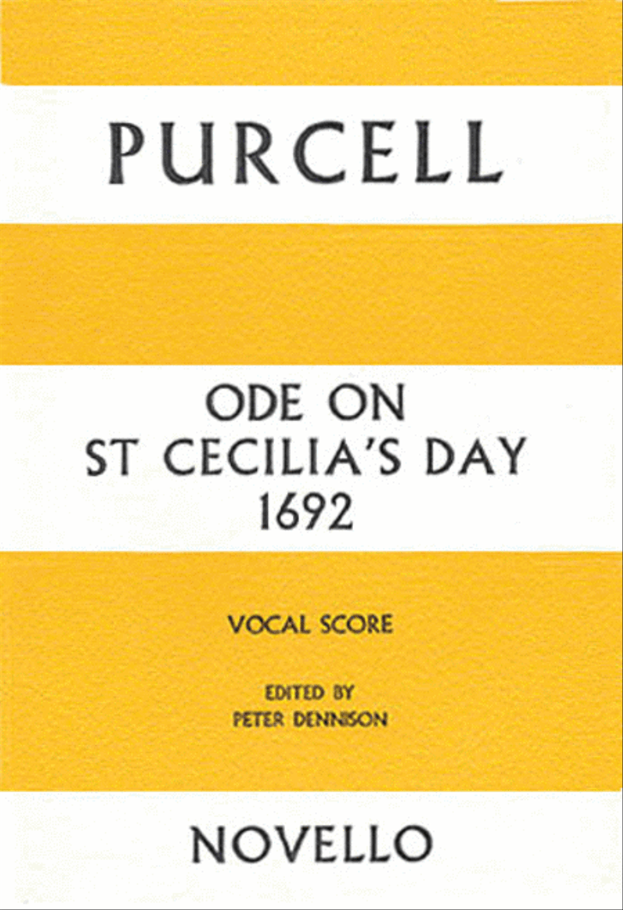 Ode on St Cecilia's Day Choir scores gallery preview page 1