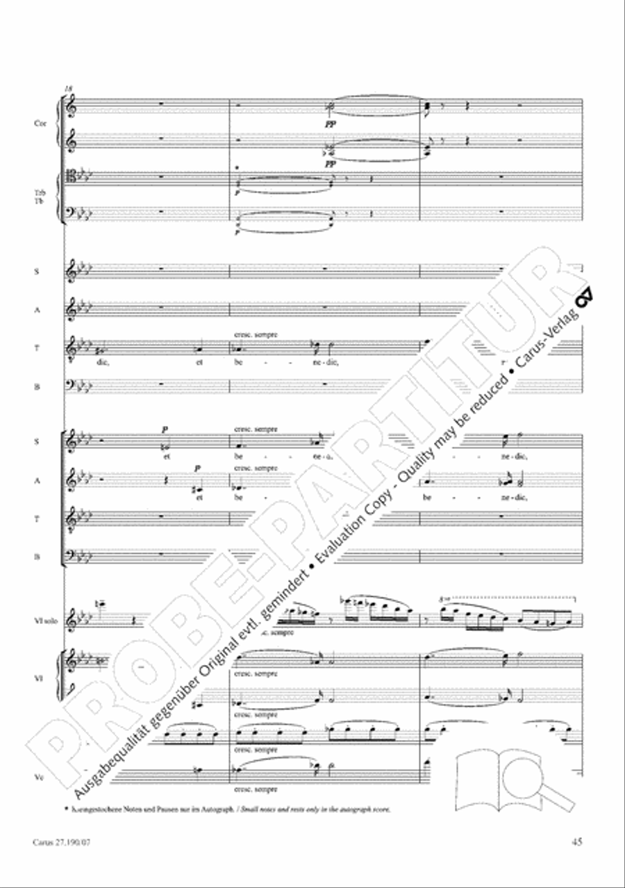 Te Deum Te Deum 4-Part scores gallery preview page 53