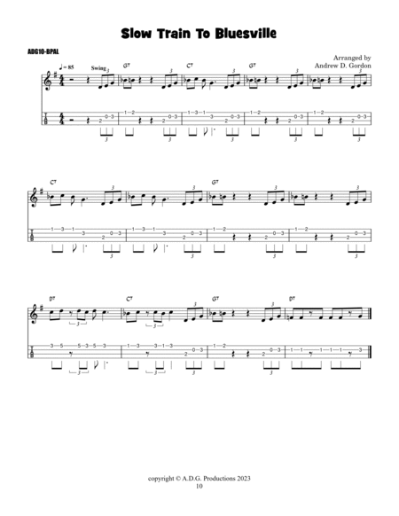 Blues Play-A-Long And Solos Collection for Ukulele Beginner Series