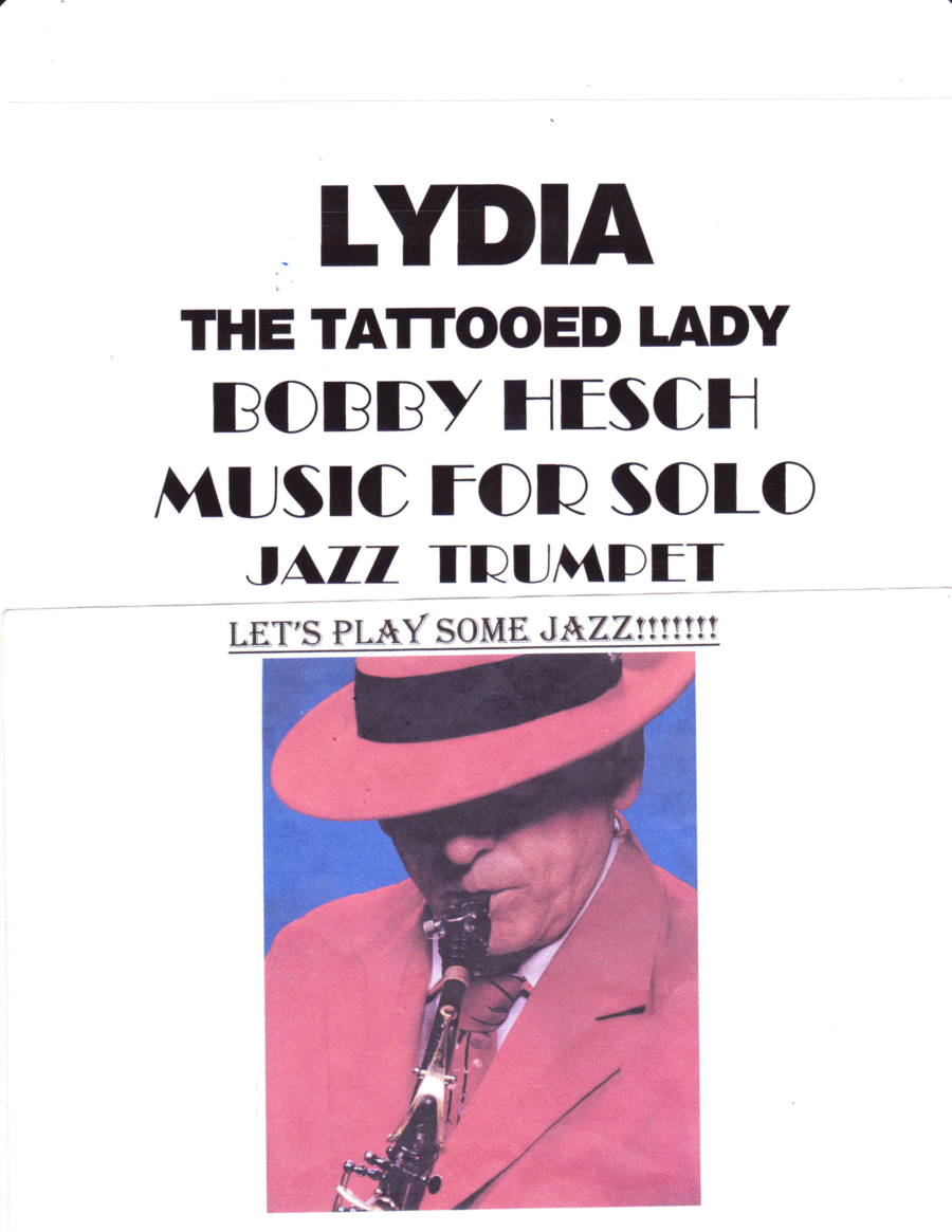 Lydia The Tattooed Lady Trumpet Solo scores gallery preview page 1