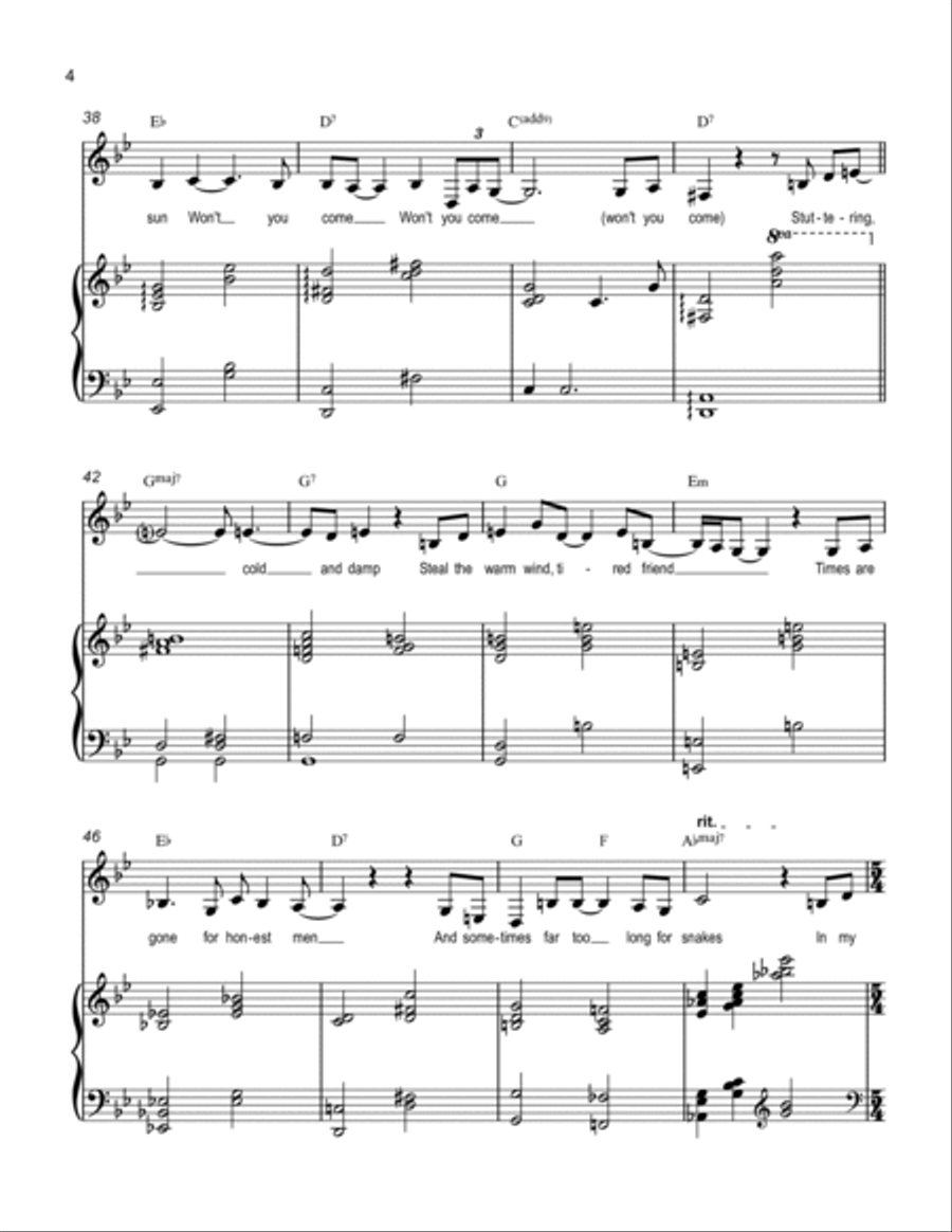 Black Hole Sun Black Hole Sun Voice scores gallery preview page 4