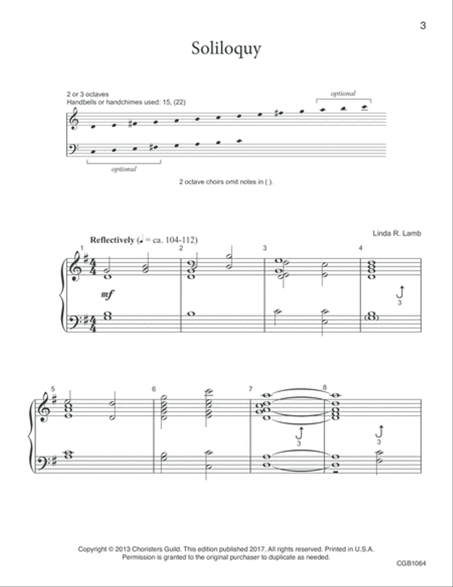Chime Time Handbell Choir scores gallery preview page 2
