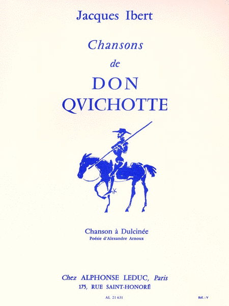 Chansons De Don Quichotte No. 2 - Chanson A Dulcinee