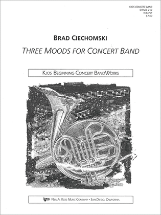 Three Moods for Concert Band - Score