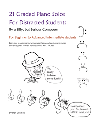 21 Graded Piano Solos for Distracted Students