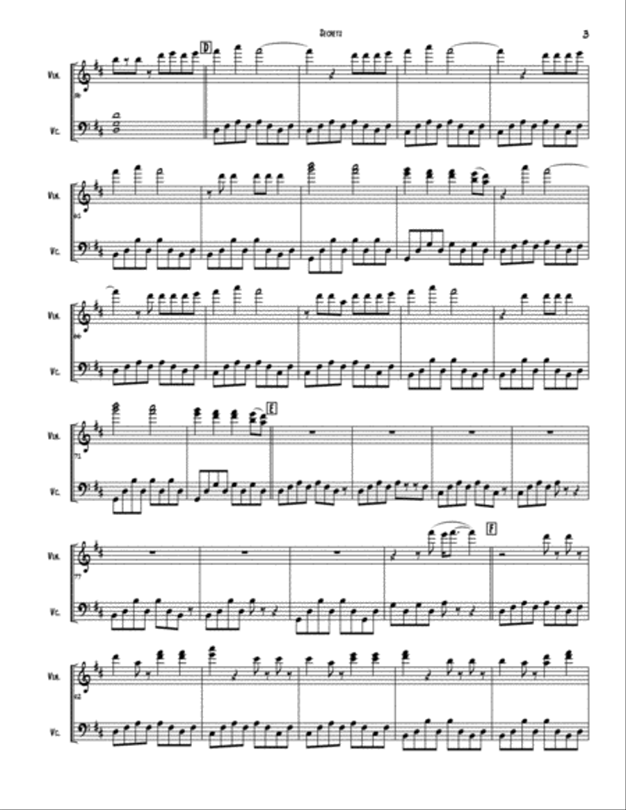 Secrets Secrets String Duet scores gallery preview page 3