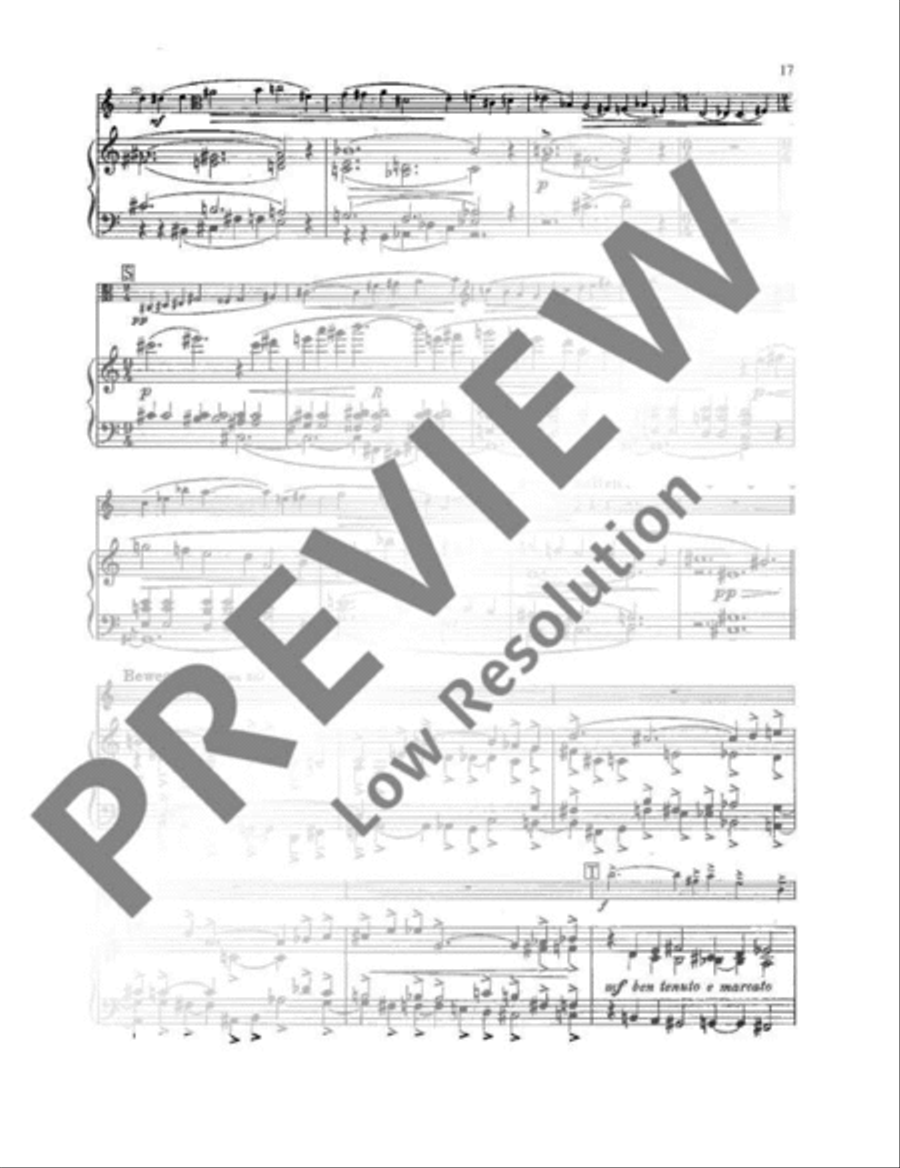 Konzertmusik Piano scores gallery preview page 18