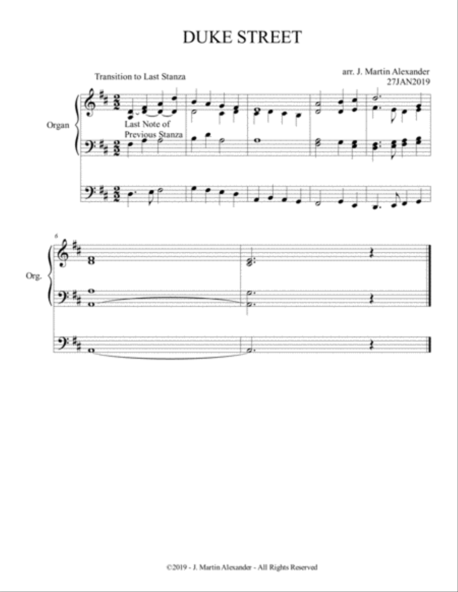 Hymn Introductions and Modulations - Book XVIII Organ Solo scores gallery preview page 4