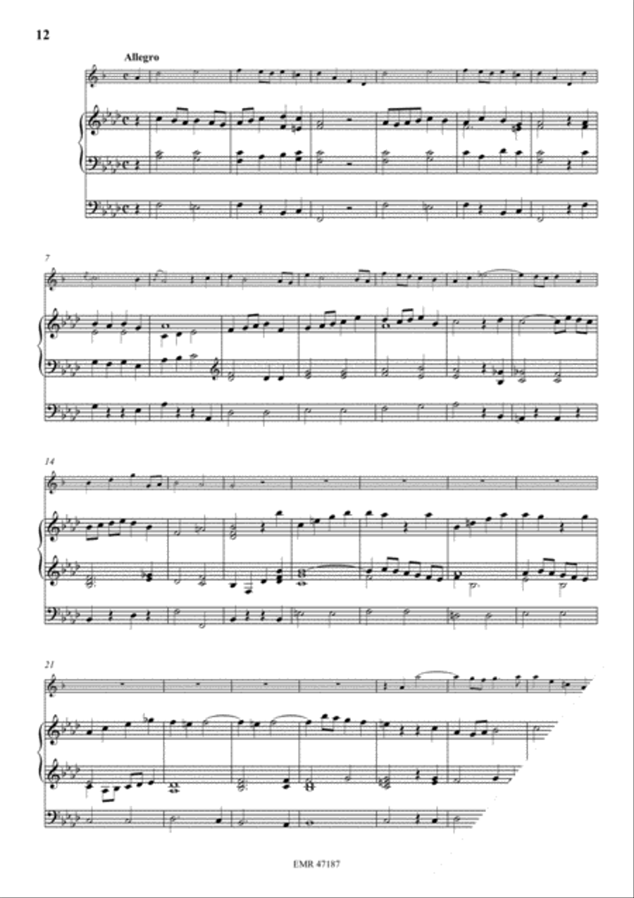 Sonata XI Organ scores gallery preview page 6