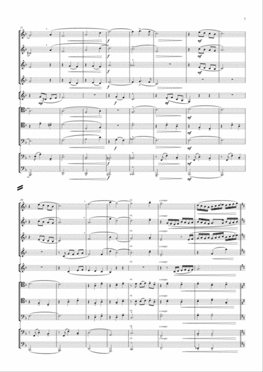 Moon River Brass Ensemble scores gallery preview page 3