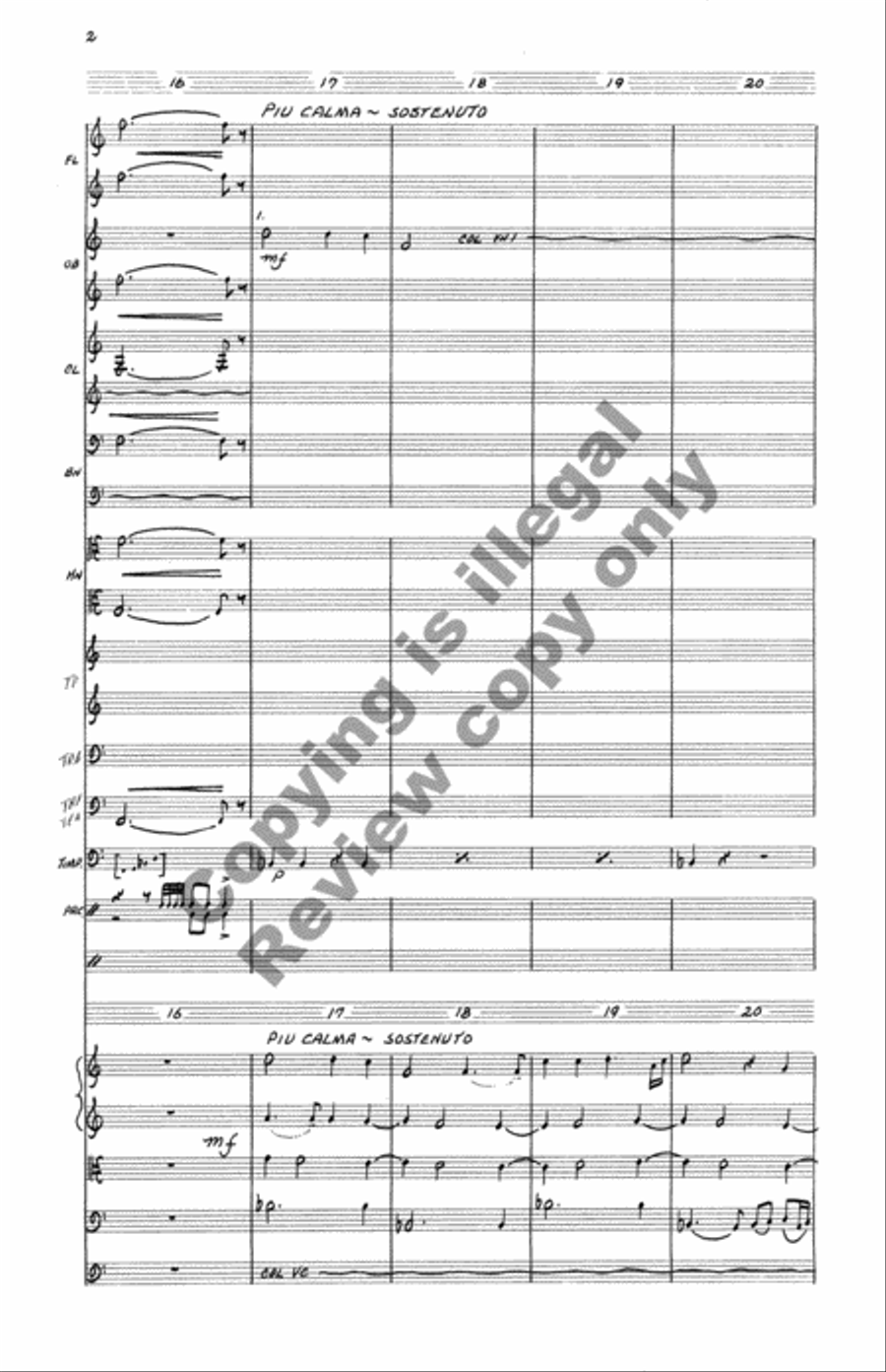 Salutation Full Orchestra scores gallery preview page 29