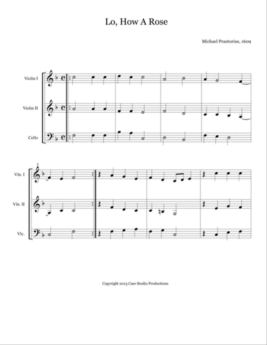 Christmas Trios I Christmas Trios I String Trio scores gallery preview page 6