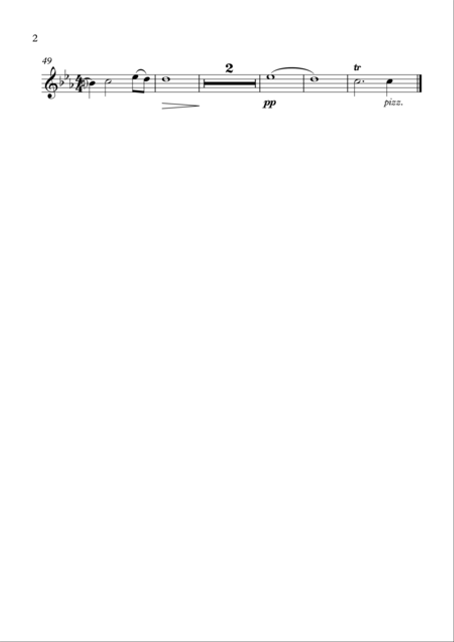 String Quartet in C-minor, Op. 1 - 'Midnight' String Quartet scores gallery preview page 6