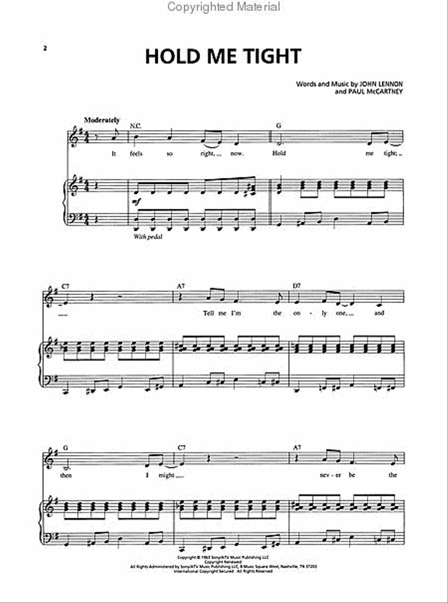 Across the Universe Voice scores gallery preview page 2