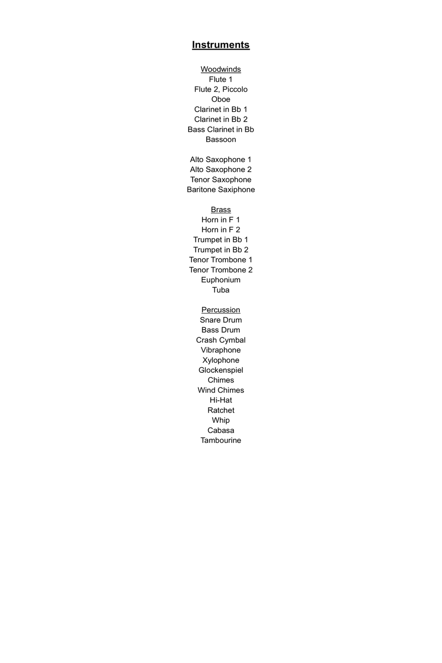 Elements Suite Concert Band scores gallery preview page 2