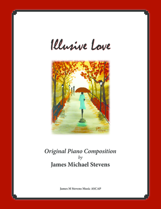 Book cover for Illusive Love (Romantic Piano)