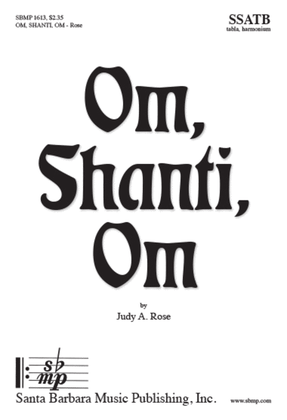 Book cover for Om, Shanti, Om - SSATB Octavo