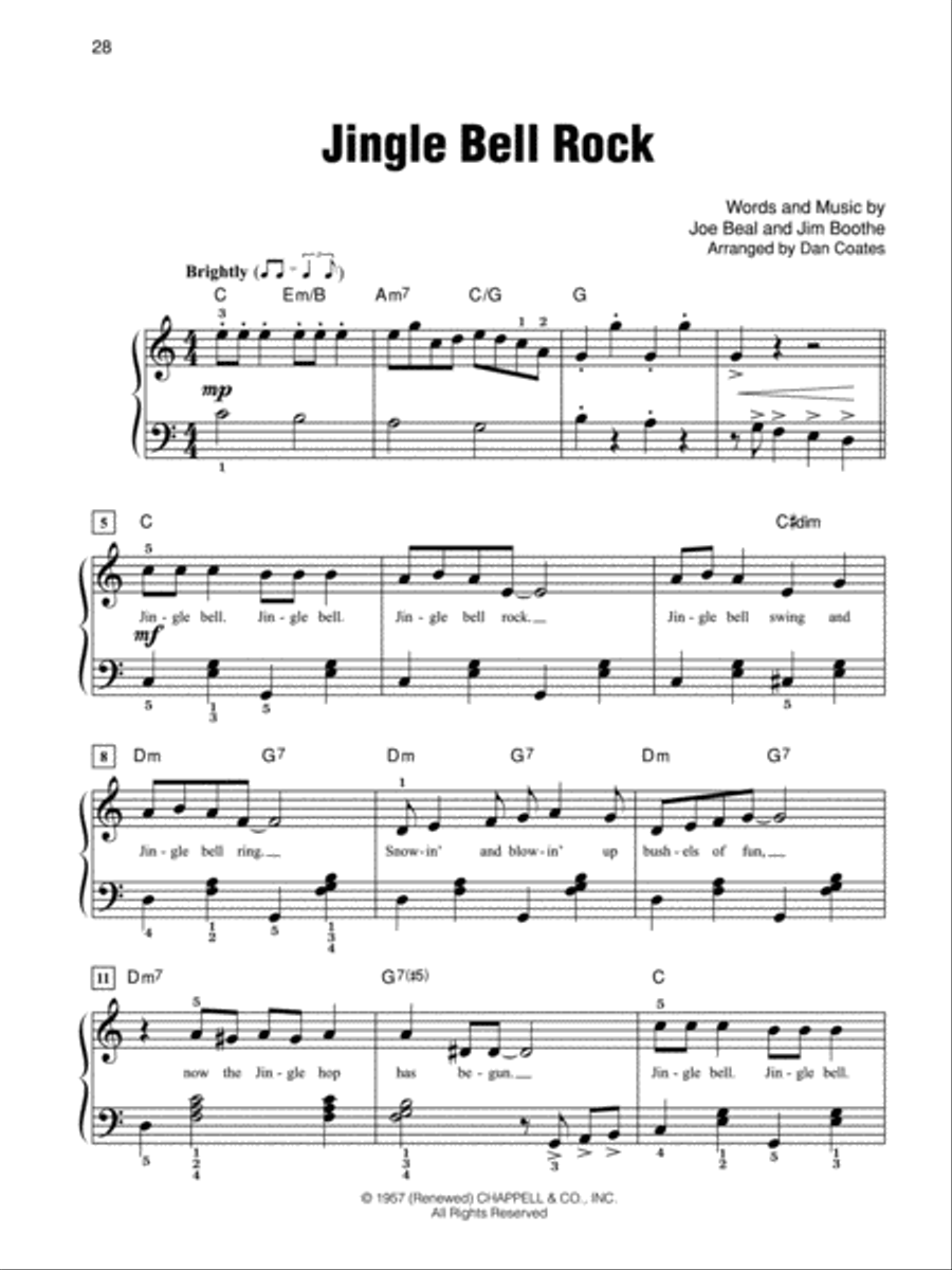 The Hilarious Holiday Songbook Easy Piano scores gallery preview page 2
